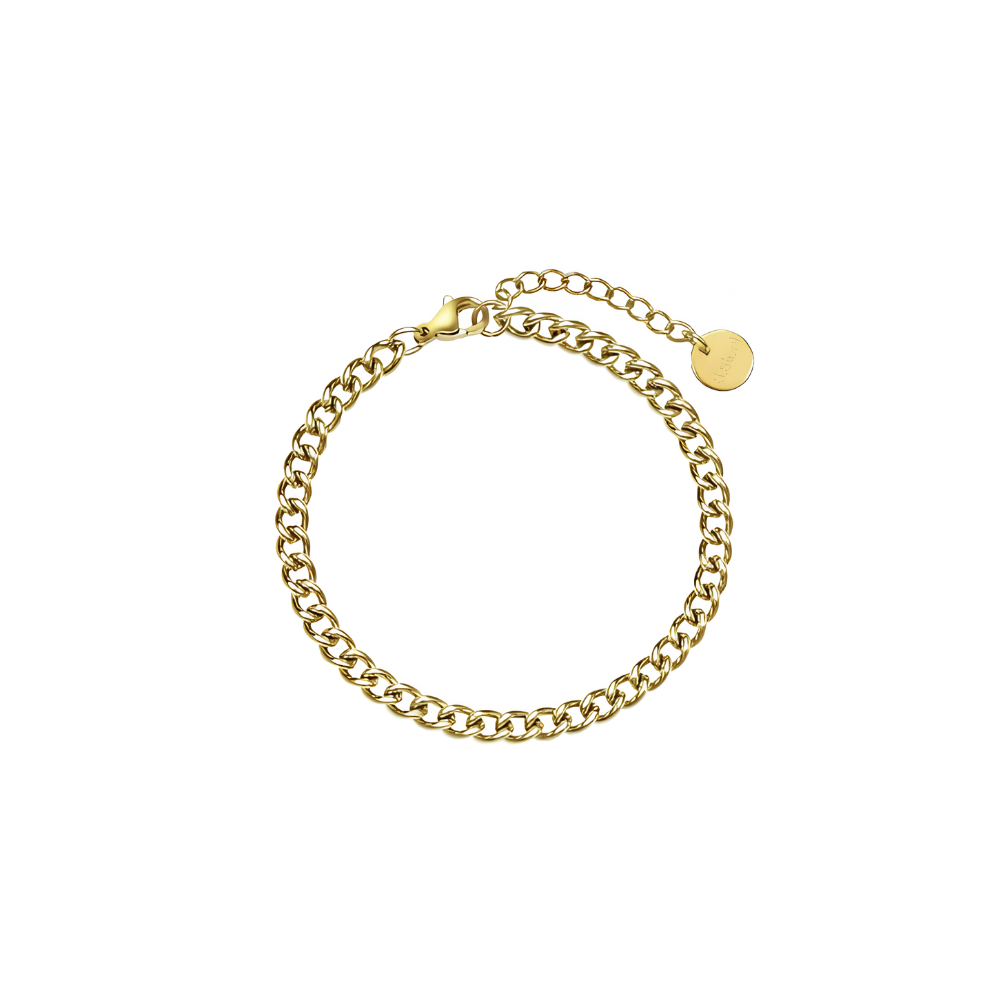 Gold Curb Chain