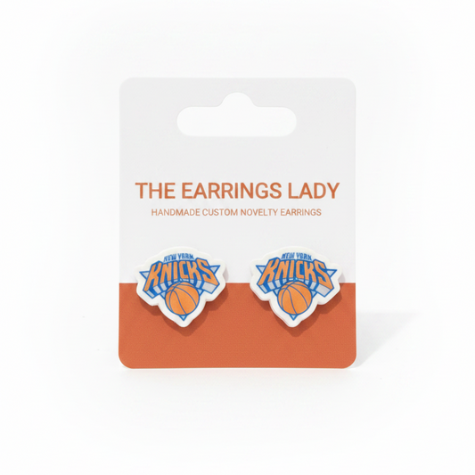 New York Knicks Earrings