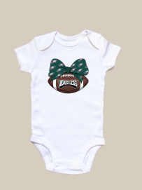 Football Bow T-Shirt