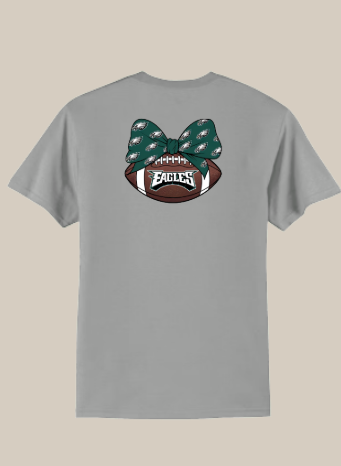 Football Bow T-Shirt