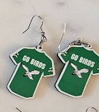 Sports T-Shirt Earrings