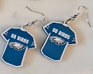 Sports T-Shirt Earrings