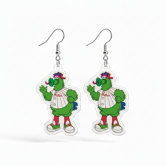 Philadelphia Phillies Phanatic Earrings