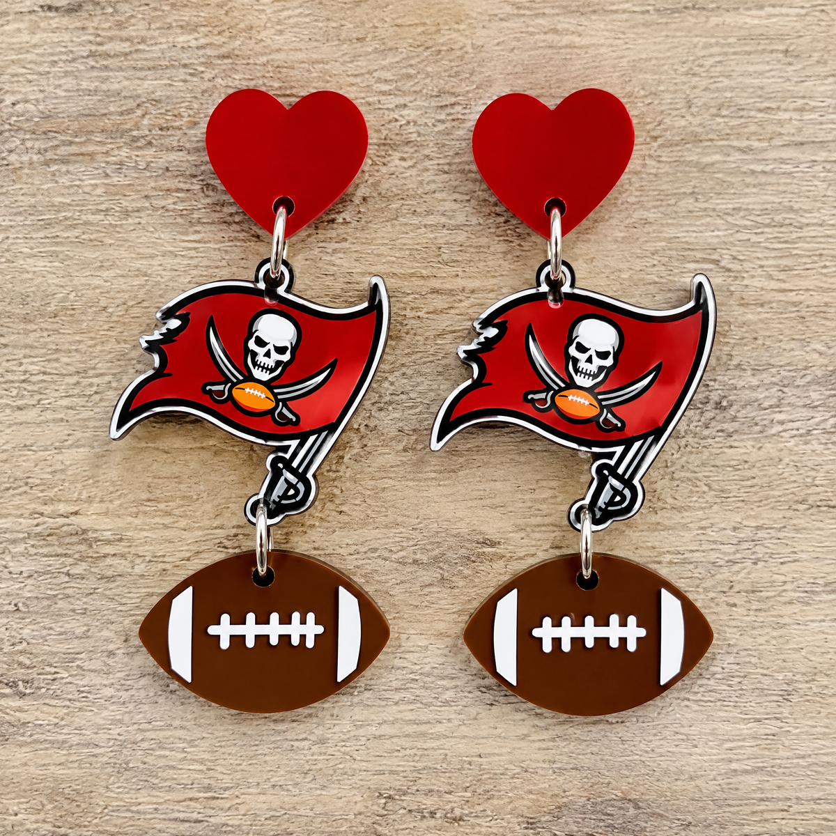Tampa Bay Buccaneers Earrings