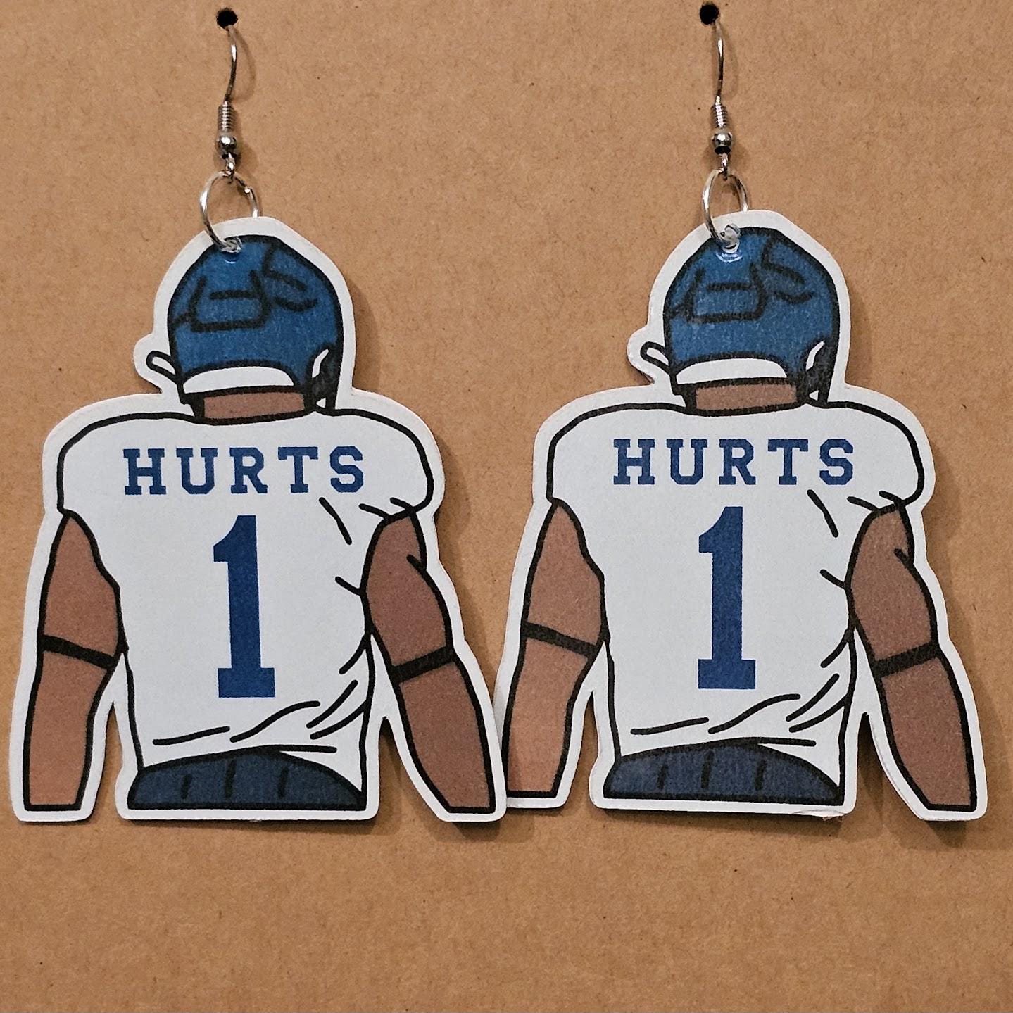 Philadelphia Eagles-Inspired Player Earrings