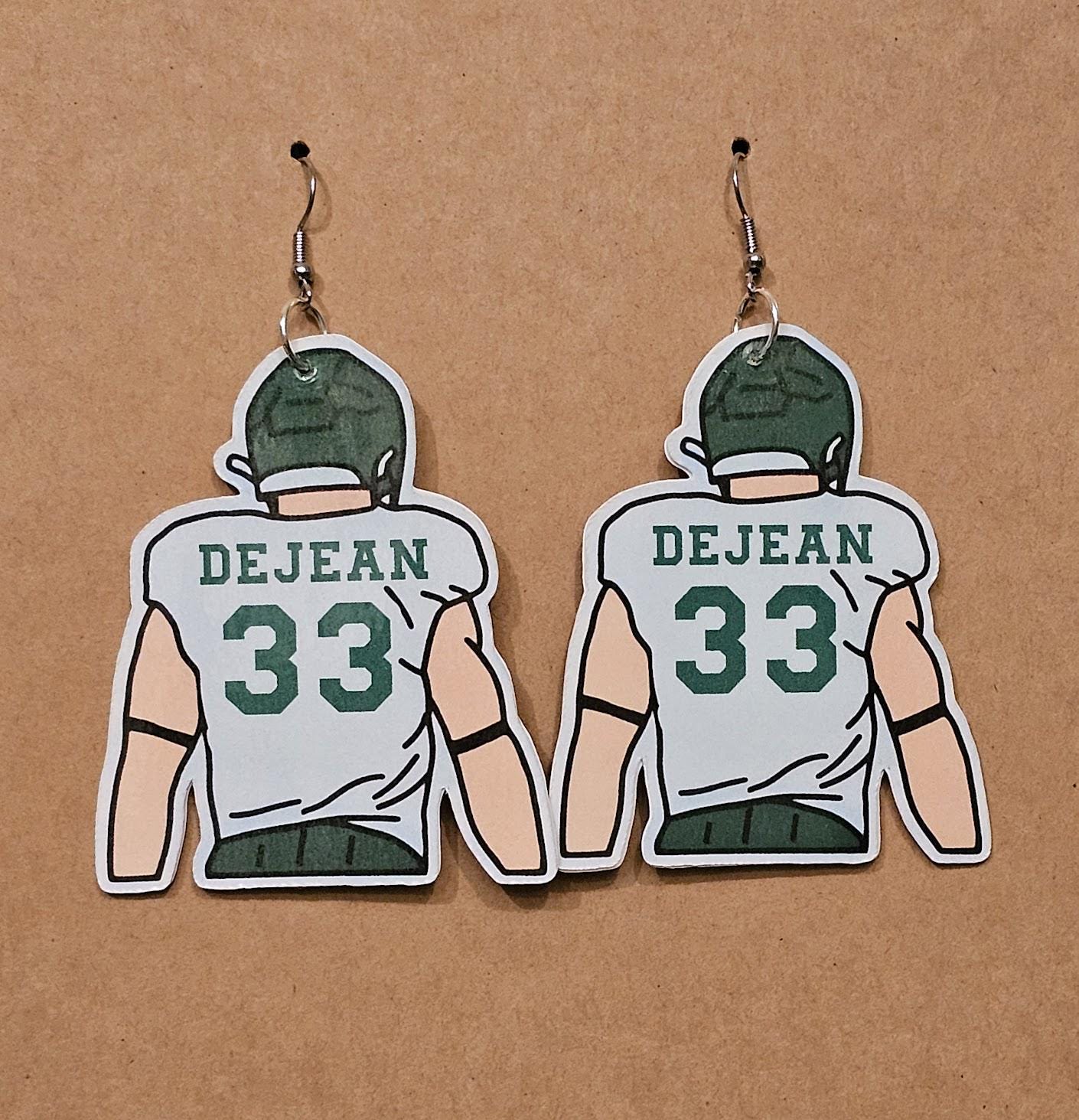 Philadelphia Eagles-Inspired Player Earrings