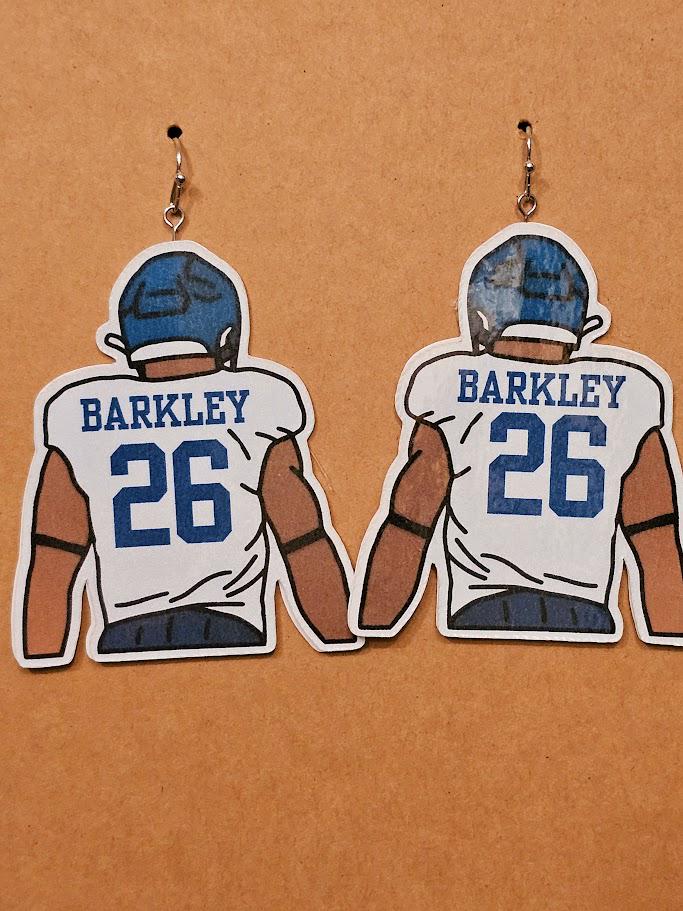 Philadelphia Eagles-Inspired Player Earrings