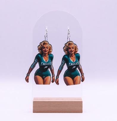 Philadelphia Eagles Fashion Earrings – Unique Handmade Jewelry