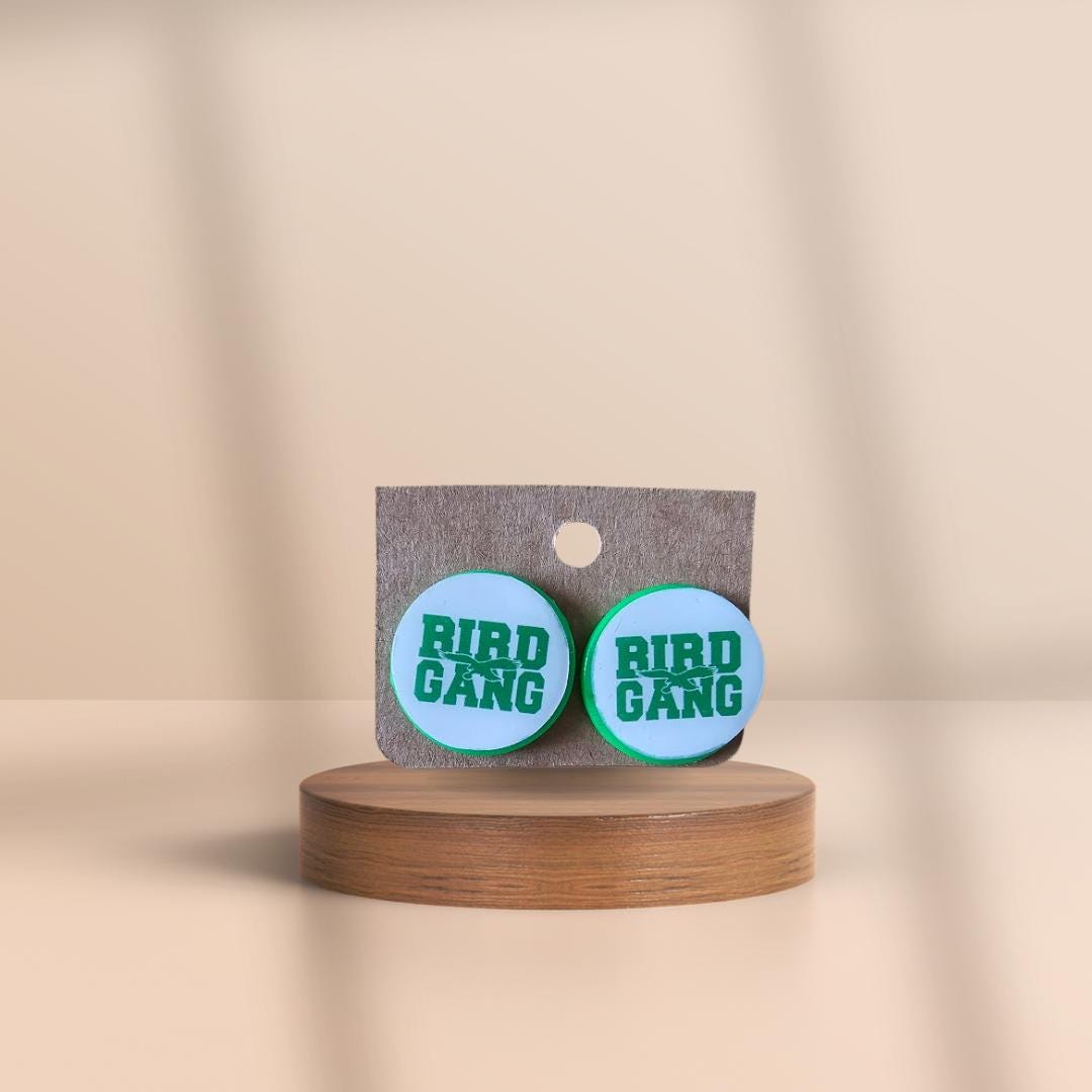 Philadelphia Eagles Bird Gang Acrylic Earrings