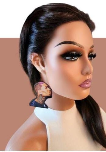 Chris Brown Breezy Earrings