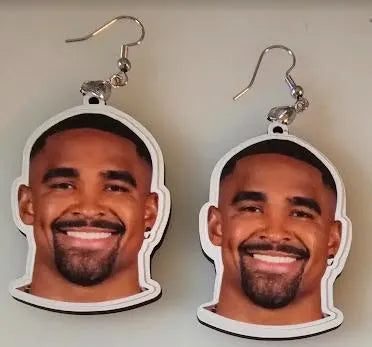 Philadelphia Eagles Player Earrings