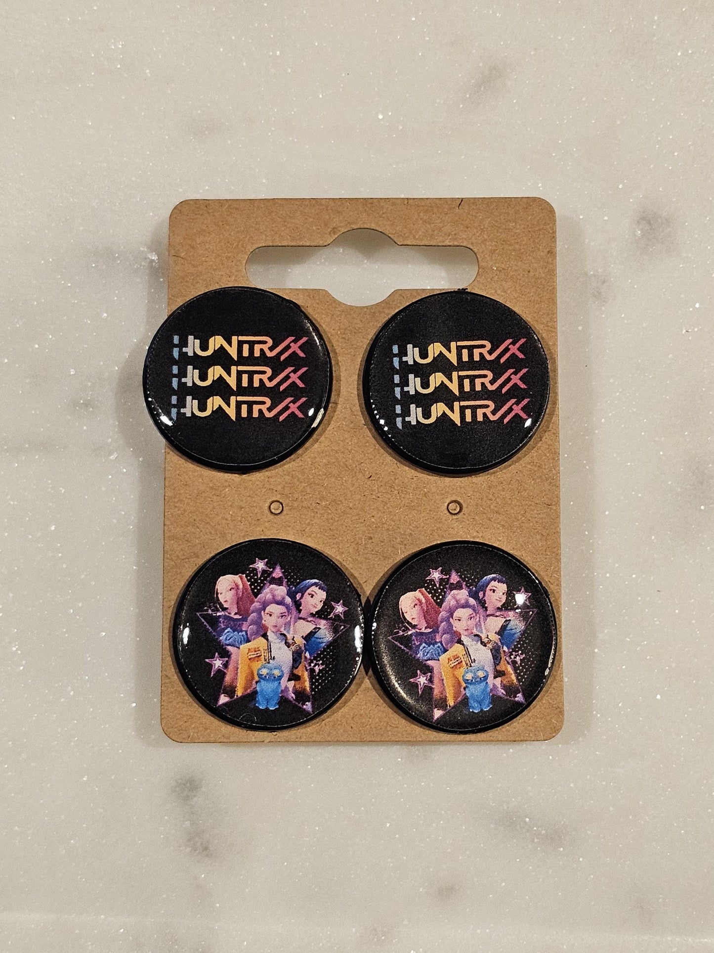 Kpop demon hunters earrings