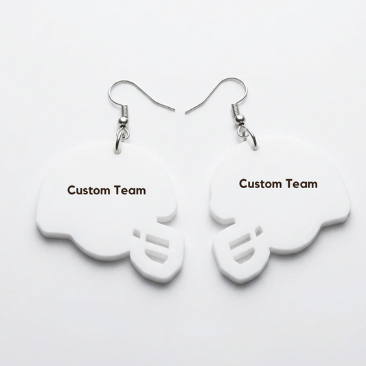 Football Helmet Earrings