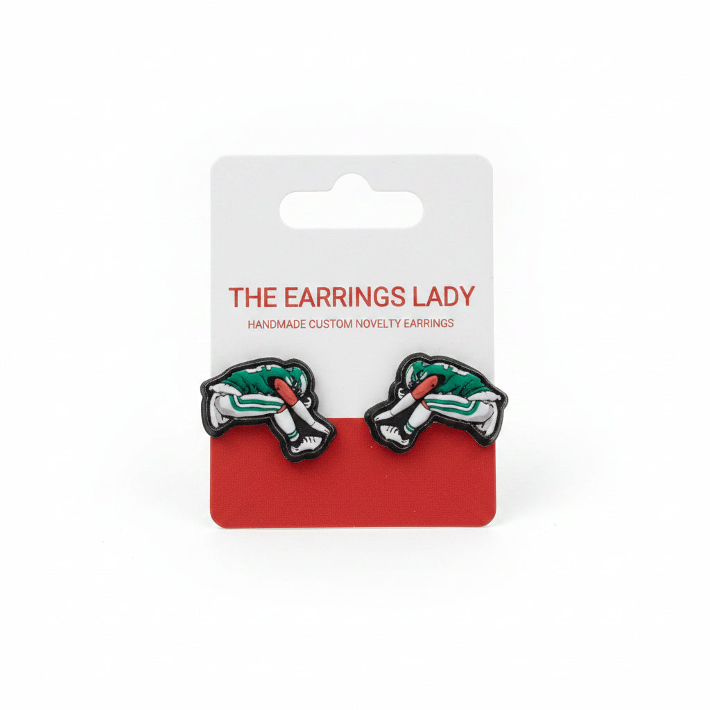 Saquon Barkley Hurdle Micro Stud earrings