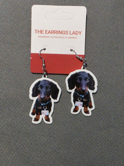 Custom Dangle Hook Earrings