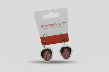 Philadelphia Eagles AJ Brown Player Earrings