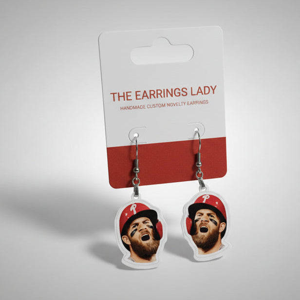 Bryce Harper Earrings