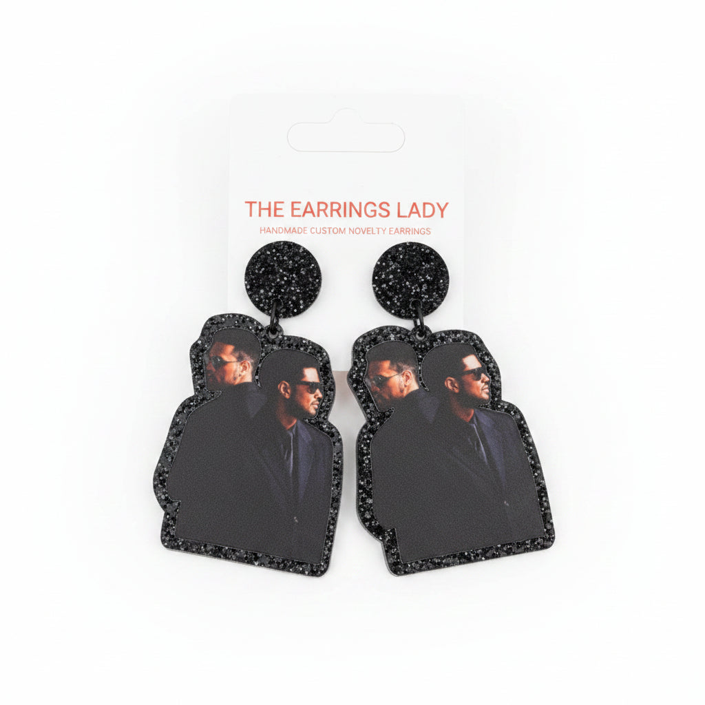 Usher and Chris Brown Tour Earrings