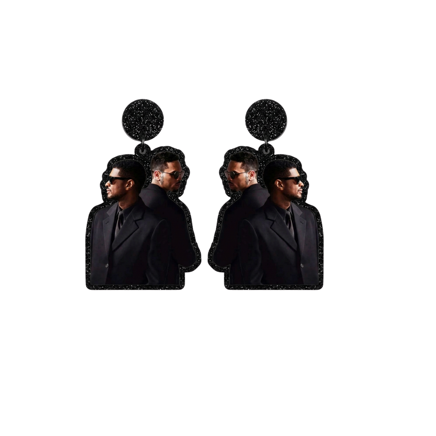 Usher and Chris Brown Tour Earrings