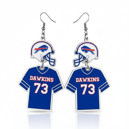 Dawkins Jersey Helmet  Buffalo ills