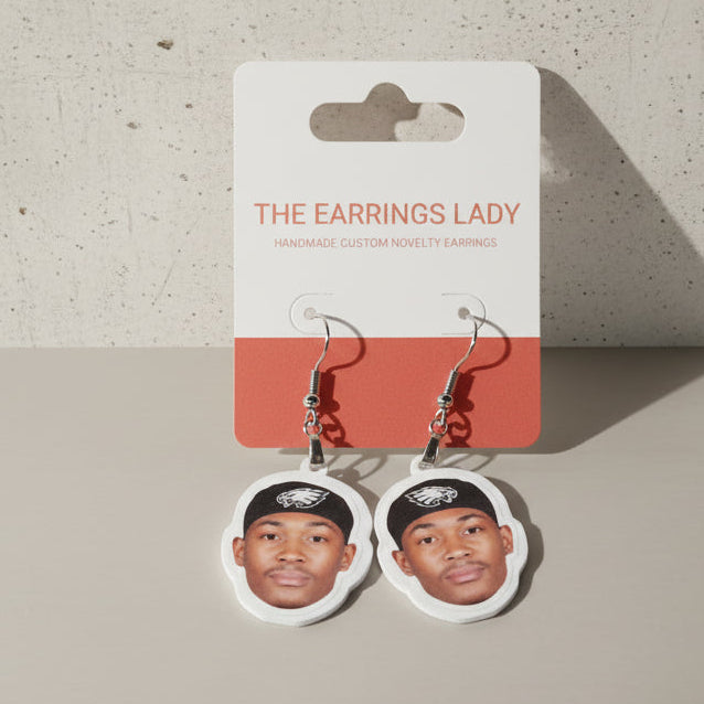 Philadelphia Eagles Devonte Smith Earrings