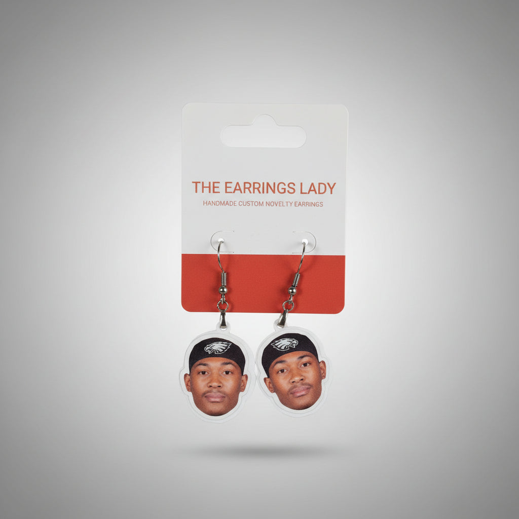 Philadelphia Eagles Devonte Smith Earrings