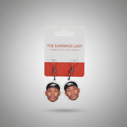 Philadelphia Eagles Devonte Smith Earrings