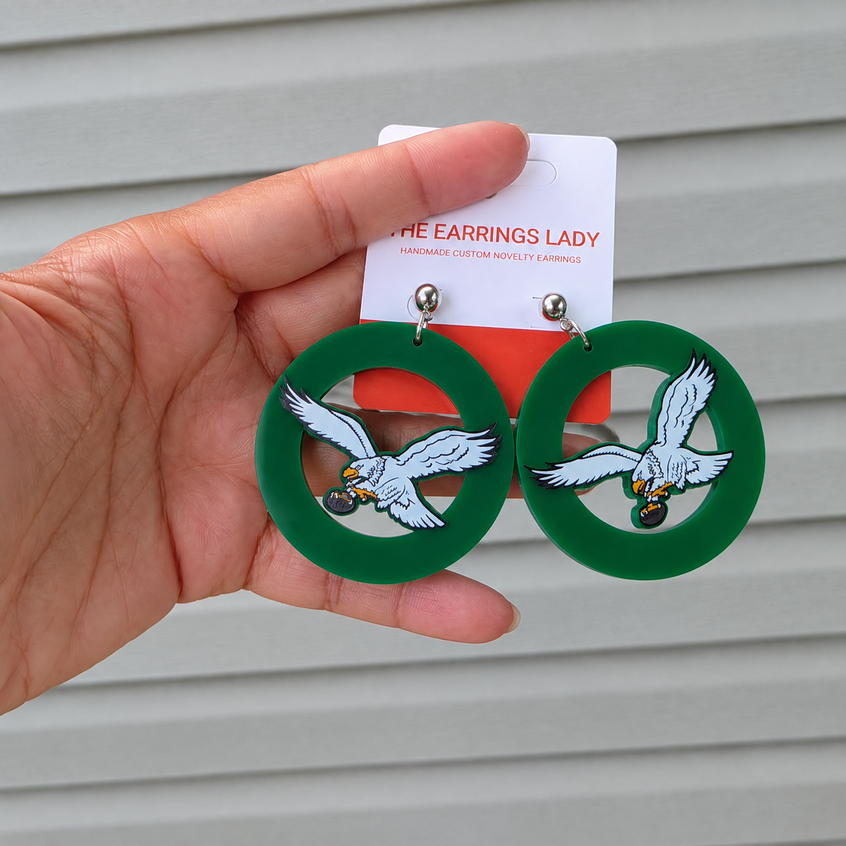 Eagles Retro Bird Hoops
