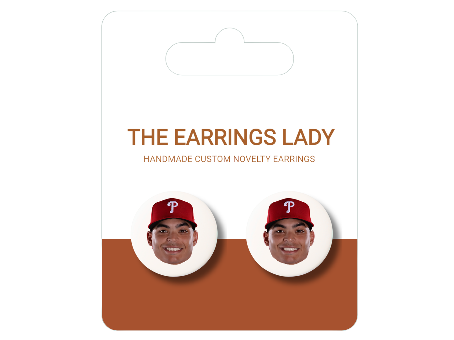 Jesús Luzardo Button Stud Earrings