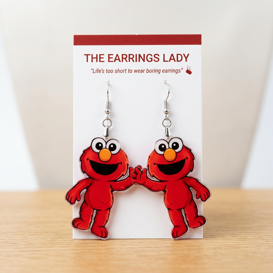 Elmo Earrings