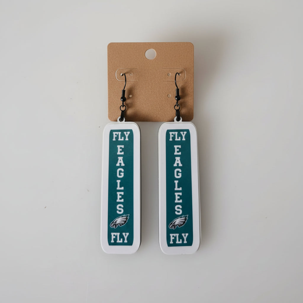 Fly Eagles Fly earrings