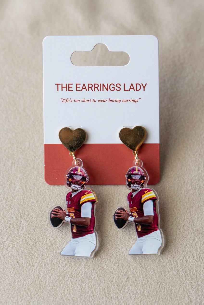 Jayden Daniels Earrings
