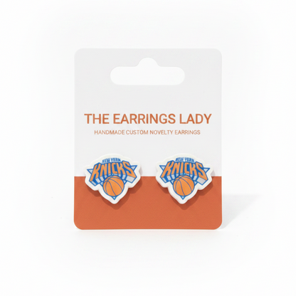 New York Knicks Earrings