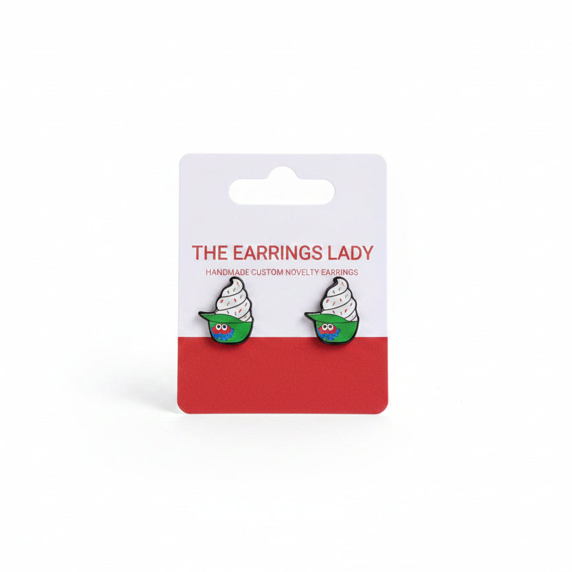 Phanatic Icecream micro stud earrings