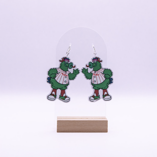 Phillie Phanatic Earrings