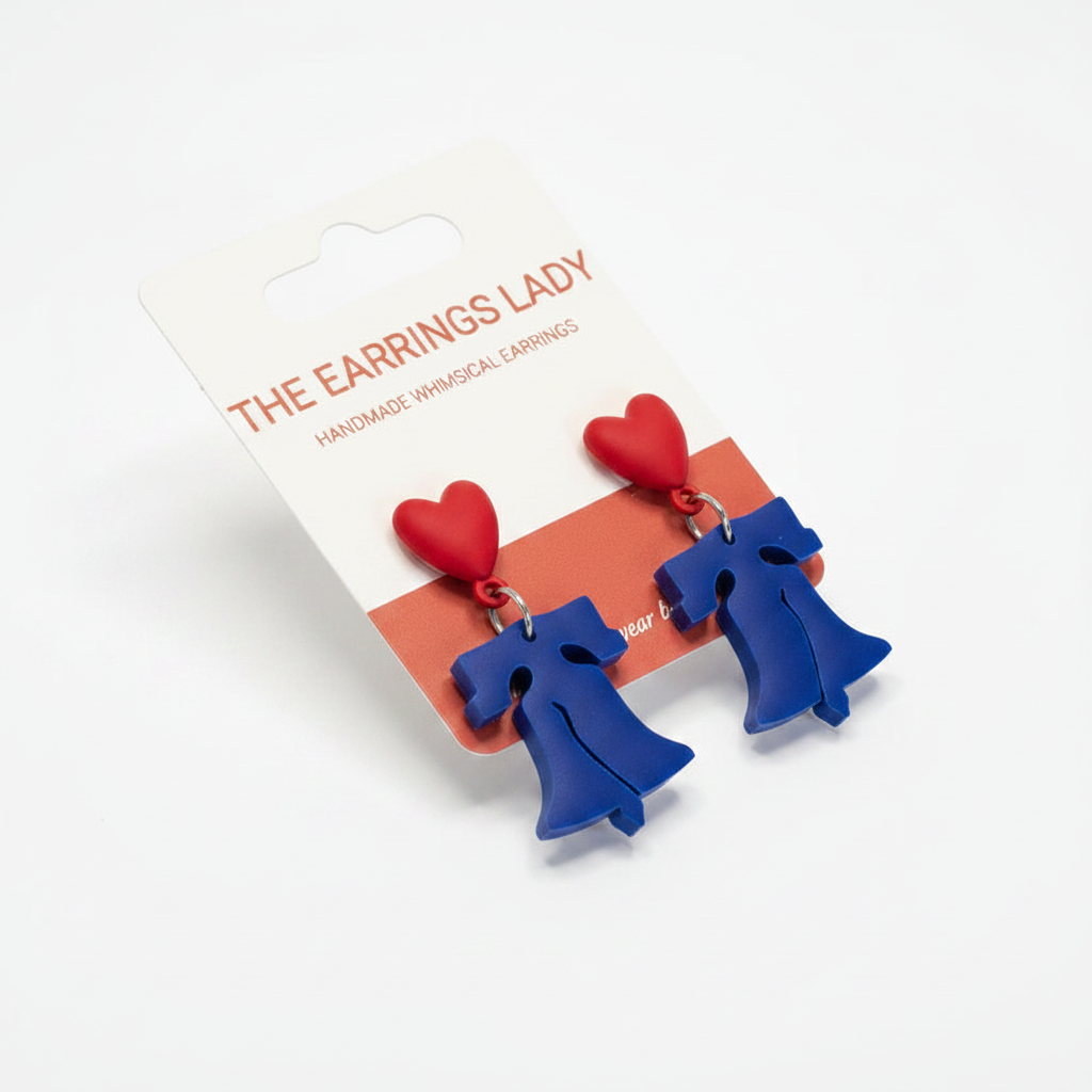 Phillies Ring The Bell Earrings