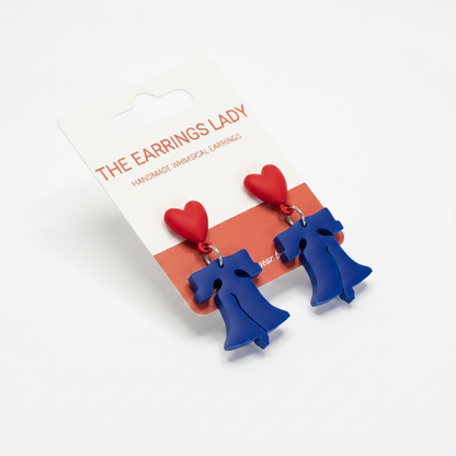 Phillies Ring The Bell Earrings