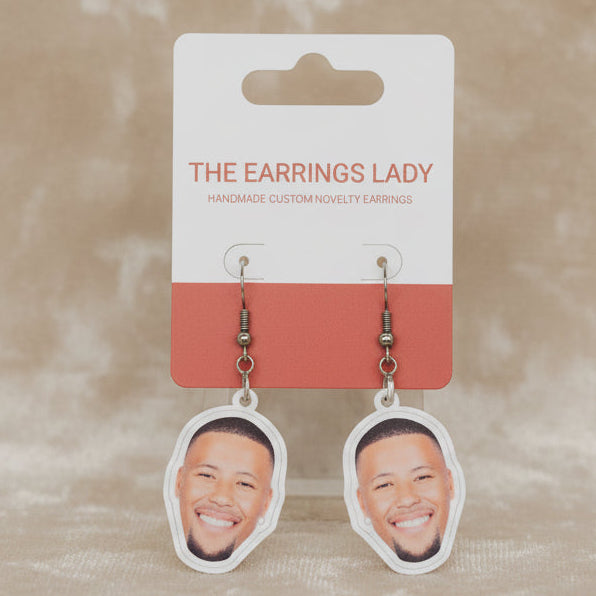 Philadelphia Eagles saquon Barkley Earrings
