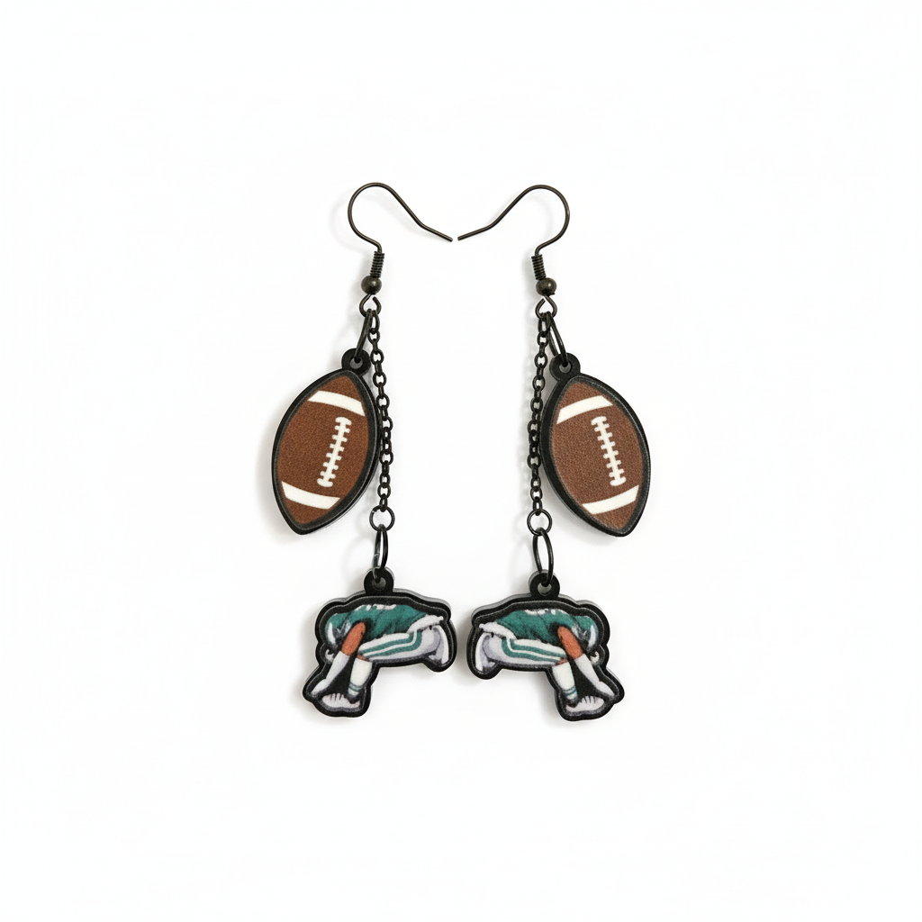 Saquon Charm Earrings