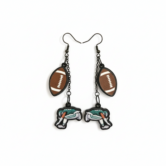 Saquon Charm Earrings