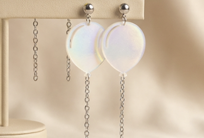 Birthday Balloon Dangle Earrings