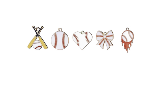 Baseball Charms