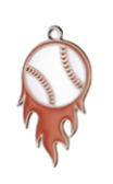 Baseball Charms