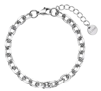Silver Curb Chain