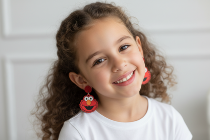 Seseme Street Earrings Sparkle Acrylic Earrings
