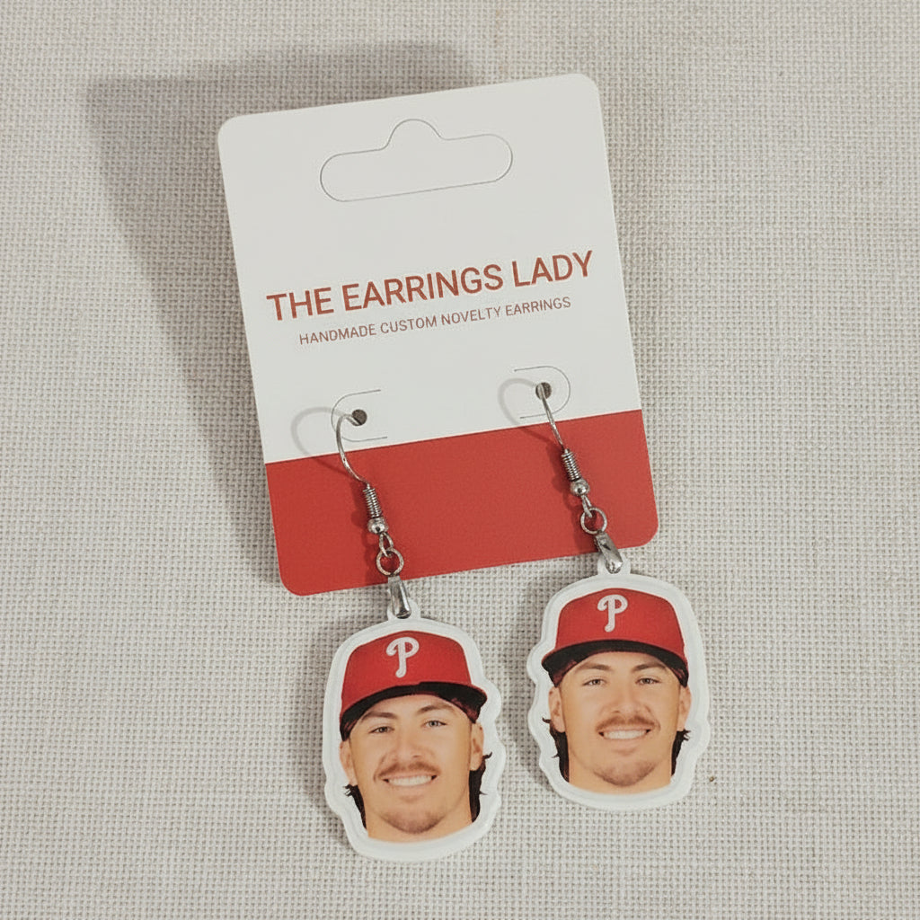 Philadelphia Phillies Stott Earrings