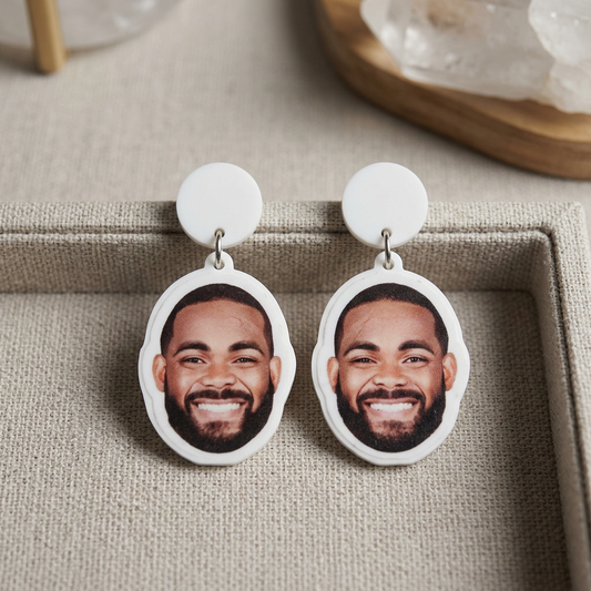 Brandon Graham Face Earrings