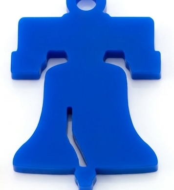 Solid Color Acrylic Shape Charms