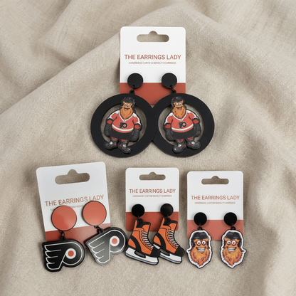 Philadelphia Flyers Acrylic Earrings