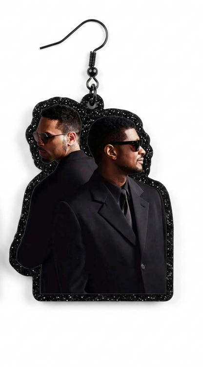 Usher and Chris Brown Tour Earrings